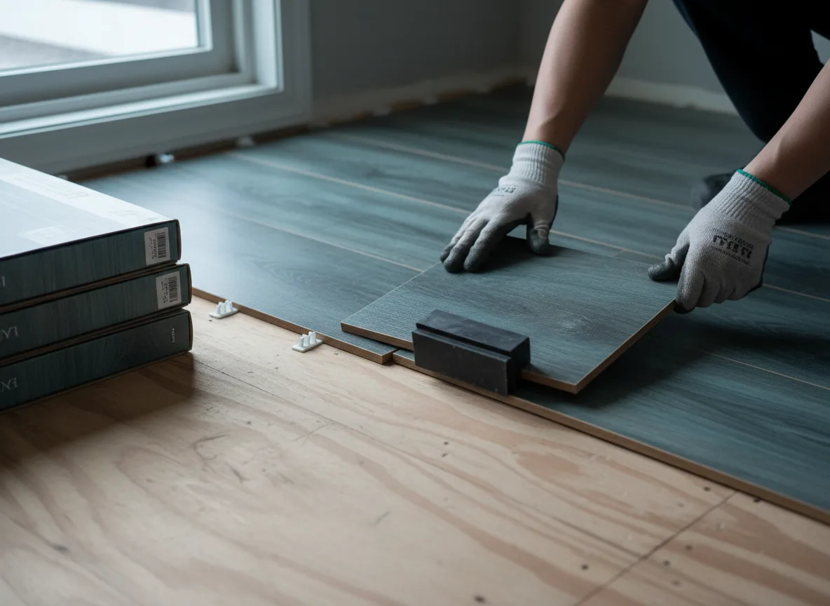 Luxury Vinyl Plank Installation company in Central Village, CT